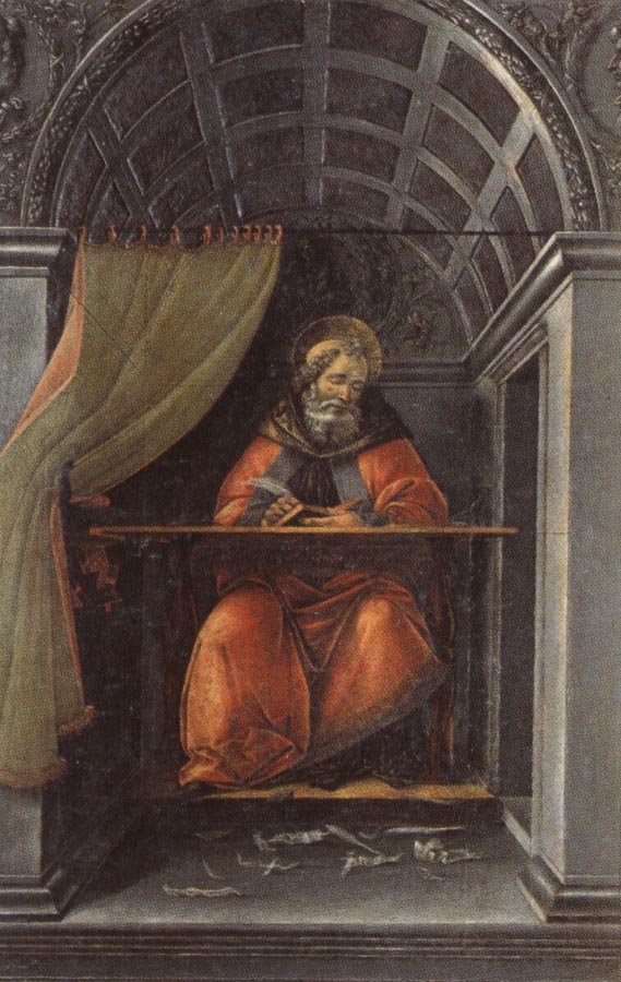 St.Augustine in His Study